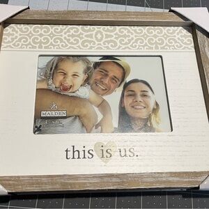 New Wooden Picture Frame Distressed Wood Look “This is us” 4 X 6” Boho Chic